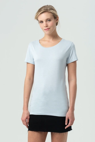 Футболка женская Martin Women, голубая Футболка женская Martin Women, голубая