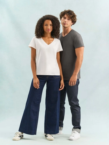 Футболка женская Regent Women с V-образным вырезом, ярко-синяя (royal) Футболка женская Regent Women с V-образным вырезом, ярко-синяя (royal)