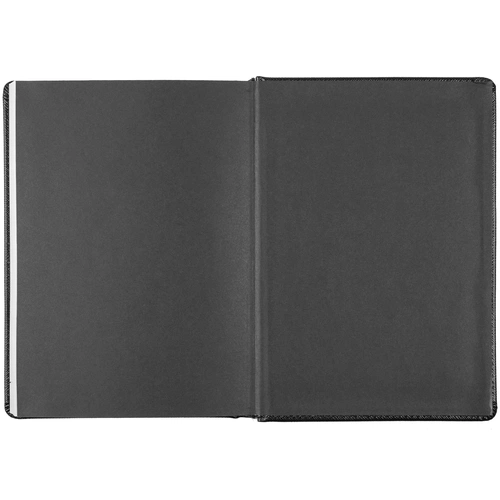 Ежедневник Linen, недатированный, черный Ежедневник Linen, недатированный, черный