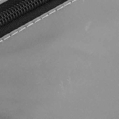 Поясная сумка Manifest из светоотражающей ткани, серая Поясная сумка Manifest из светоотражающей ткани, серая