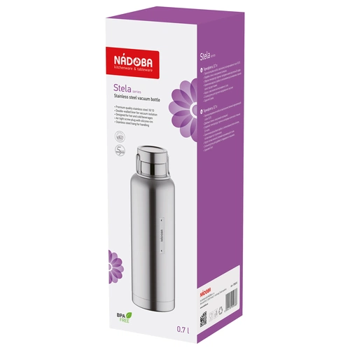 Термобутылка Stela, стальная Термобутылка Stela, стальная
