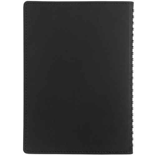 Ежедневник Spring Shall, недатированный, черный с серым Ежедневник Spring Shall, недатированный, черный с серым