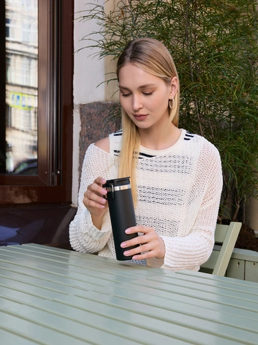 Термостакан Ringo Stark, черный Термостакан Ringo Stark, черный