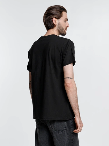 Футболка унисекс Ankara, черная Футболка унисекс Ankara, черная