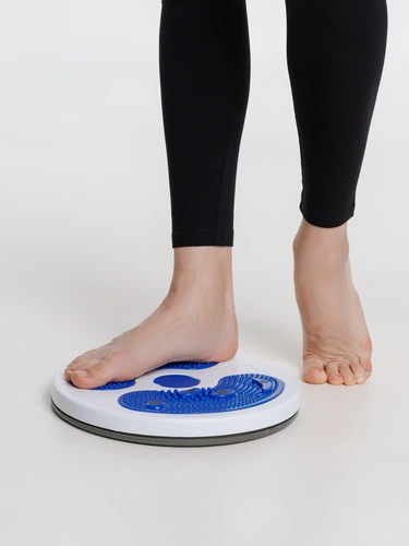 Диск здоровья вращающийся SpinTeam, белый с синим Диск здоровья вращающийся SpinTeam, белый с синим