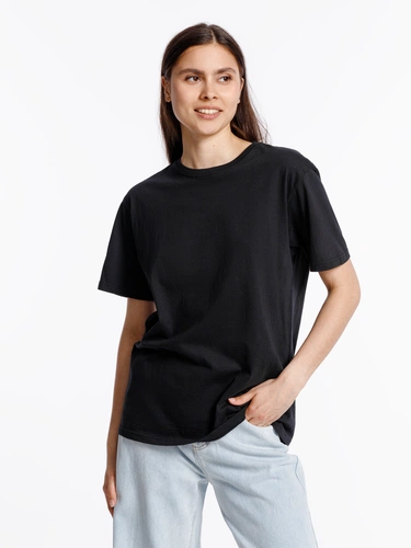 Футболка унисекс Streetwise, черная Футболка унисекс Streetwise, черная