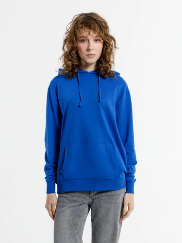 Худи унисекс Westray, синее Худи унисекс Westray, синее