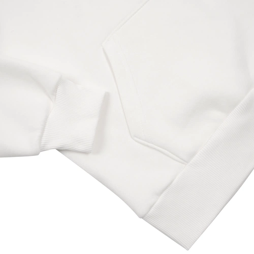 Худи оверсайз унисекс Go Easy, молочно-белое Худи оверсайз унисекс Go Easy, молочно-белое