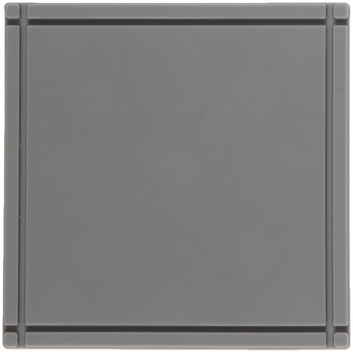 Лейбл из ПВХ Dzeta, L, серый Лейбл из ПВХ Dzeta, L, серый