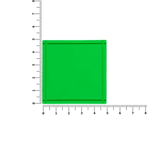 Лейбл из ПВХ Dzeta, L, зеленый неон Лейбл из ПВХ Dzeta, L, зеленый неон