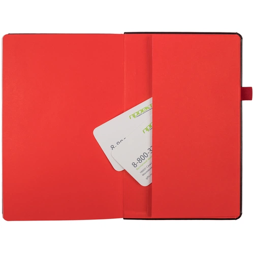 Ежедневник Ton, недатированный, черный с красным Ежедневник Ton, недатированный, черный с красным