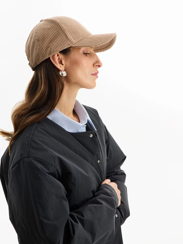 Бейсболка Soft Core, бежевая Бейсболка Soft Core, бежевая