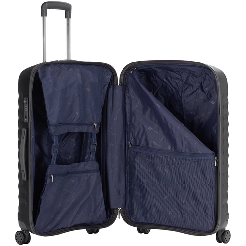 Чемодан Uno Zip Special M, черный Чемодан Uno Zip Special M, черный