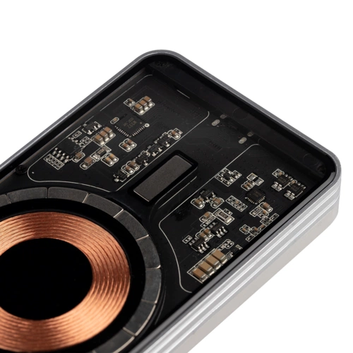 Магнитный беспроводной аккумулятор Cooper Ergo 5000 мАч, серебристый Магнитный беспроводной аккумулятор Cooper Ergo 5000 мАч, серебристый