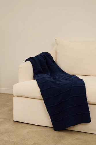 Плед Nessona Alpaca, темно-синий Плед Nessona Alpaca, темно-синий