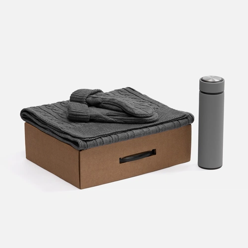 Набор Wintrish, серый меланж Набор Wintrish, серый меланж