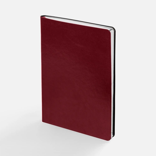 Ежедневник Nebraska Flex, недатированный, бордовый с серебристым Ежедневник Nebraska Flex, недатированный, бордовый с серебристым