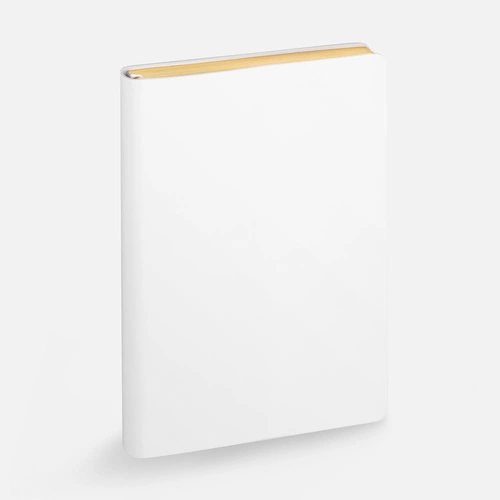 Ежедневник Nebraska Flex, недатированный, белый с золотистым Ежедневник Nebraska Flex, недатированный, белый с золотистым