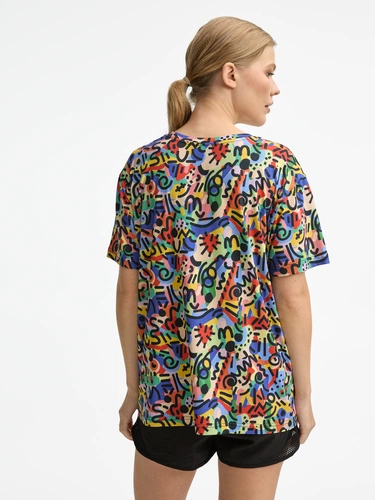 Футболка унисекс Senti с полной запечаткой на заказ Футболка унисекс Senti с полной запечаткой на заказ