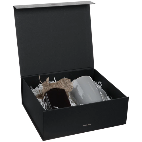 Коробка складная Rusetti, M, черная Коробка складная Rusetti, M, черная