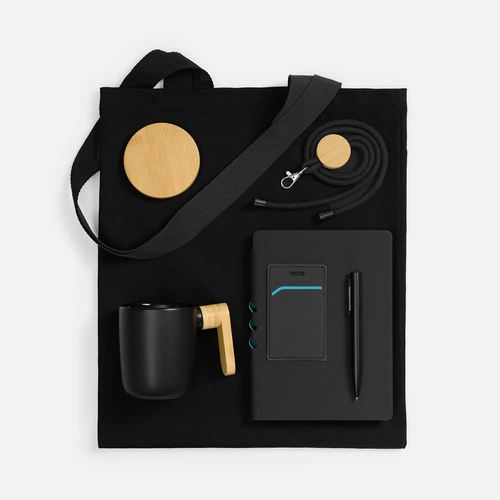 Набор Trait Office, черный с бирюзовым Набор Trait Office, черный с бирюзовым