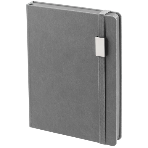 Ежедневник New Factor Metal, серый Ежедневник New Factor Metal, серый