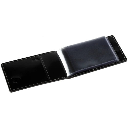 Футляр для визиток Handshake, черный Футляр для визиток Handshake, черный