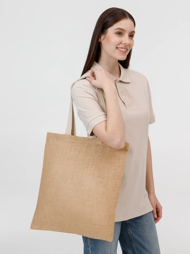 Холщовая сумка на плечо Juhu, неокрашенная Холщовая сумка на плечо Juhu, неокрашенная