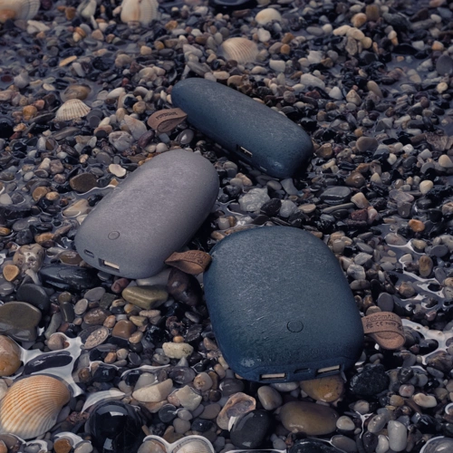 Внешний аккумулятор Pebble 5200, серо-синий Внешний аккумулятор Pebble 5200, серо-синий