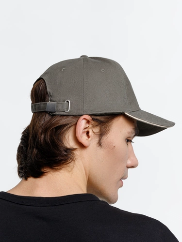 Бейсболка Long Beach, хаки с бежевым Бейсболка Long Beach, хаки с бежевым