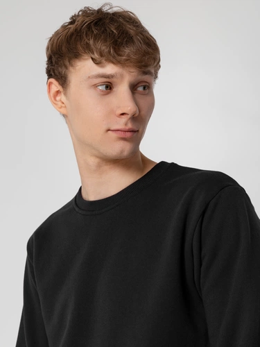 Толстовка Unit Toima Heavy, черная Толстовка Unit Toima Heavy, черная