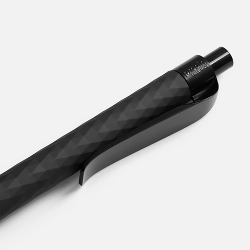 Ручка шариковая Prodir QS01 PRP-P Soft Touch, черная Ручка шариковая Prodir QS01 PRP-P Soft Touch, черная