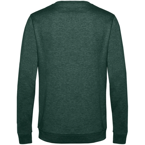 Свитшот унисекс Set In, темно-зеленый меланж Свитшот унисекс Set In, темно-зеленый меланж