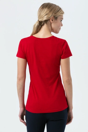 Футболка женская Metropolitan, красная Футболка женская Metropolitan, красная