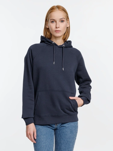 Толстовка унисекс Stellar, темно-синяя Толстовка унисекс Stellar, темно-синяя