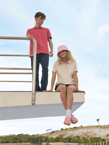 Рубашка поло женская Pacific Women, голубая (морская волна) Рубашка поло женская Pacific Women, голубая (морская волна)