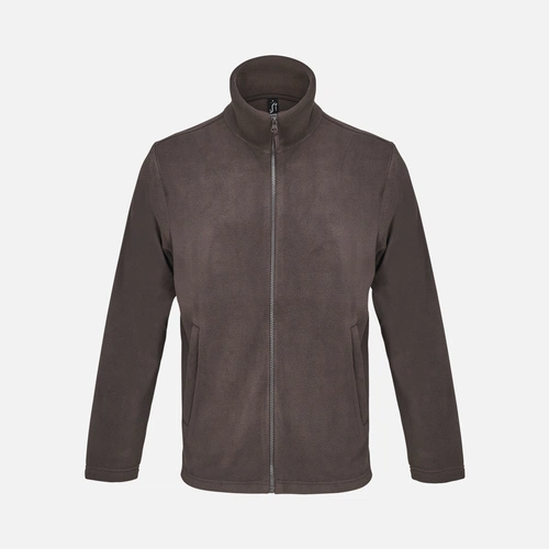 Куртка флисовая унисекс Nitro, коричневая Куртка флисовая унисекс Nitro, коричневая