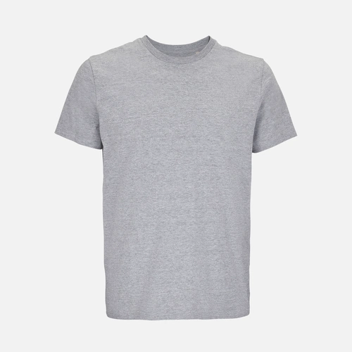 Футболка унисекс Lyam, серый меланж Футболка унисекс Lyam, серый меланж