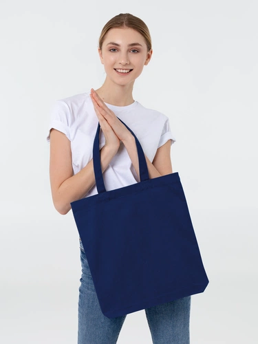 Холщовая сумка Avoska, темно-синяя (navy) Холщовая сумка Avoska, темно-синяя (navy)