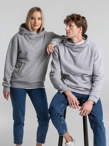 Толстовка Kulonga Terry, серый меланж Толстовка Kulonga Terry, серый меланж