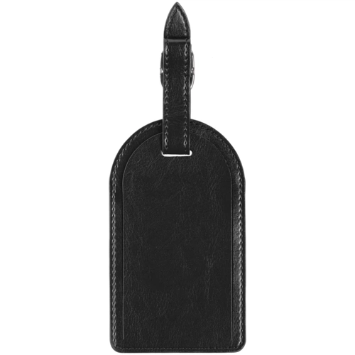 Бирка багажная Nebraska, черная Бирка багажная Nebraska, черная