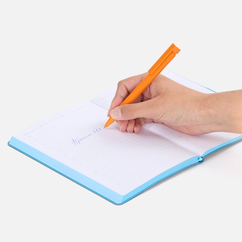 Ручка шариковая Liberty Polished, оранжевая Ручка шариковая Liberty Polished, оранжевая