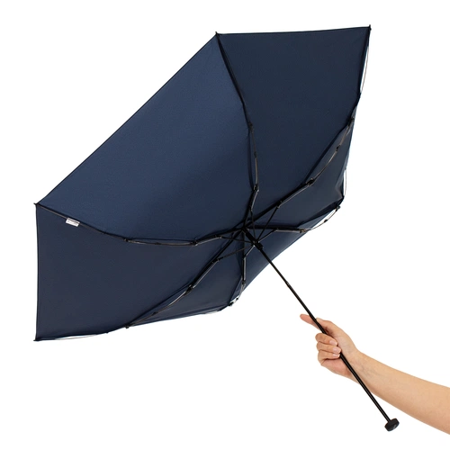 Зонт складной Zero Large, темно-синий Зонт складной Zero Large, темно-синий