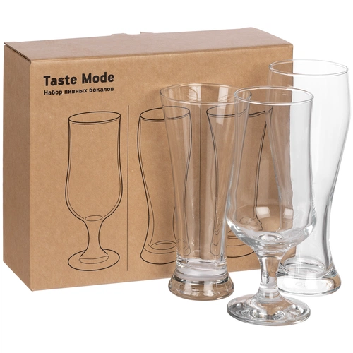 Набор пивных бокалов Taste Mode Набор пивных бокалов Taste Mode
