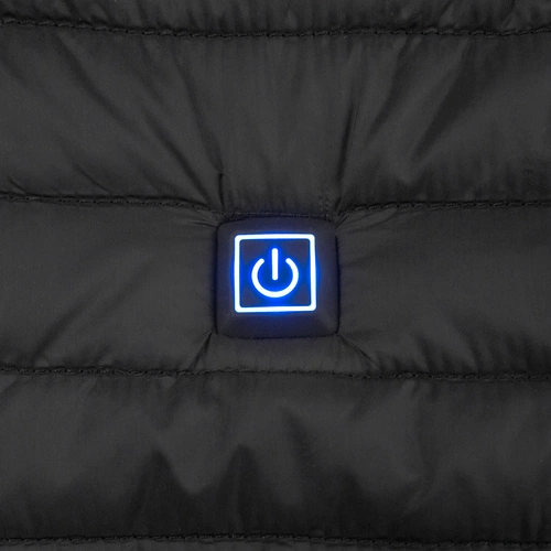 Куртка с подогревом Thermalli Meribell, черная Куртка с подогревом Thermalli Meribell, черная