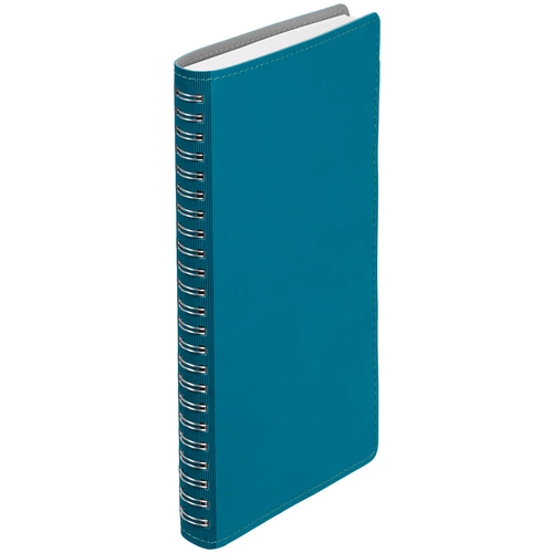 Ежедневник Spring Shall, недатированный, бирюзовый Ежедневник Spring Shall, недатированный, бирюзовый