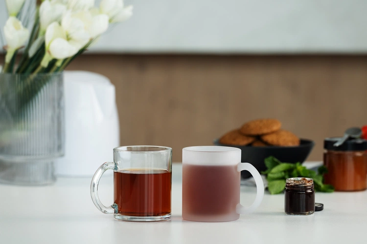 Кружка Clari для сублимационной печати, прозрачная Кружка Clari для сублимационной печати, прозрачная