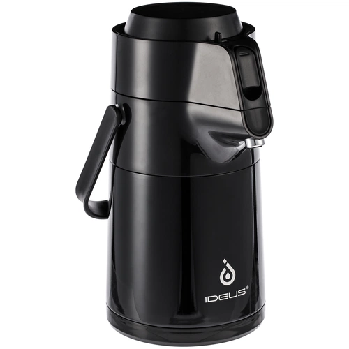 Термос с помпой Jiayi, черный Термос с помпой Jiayi, черный