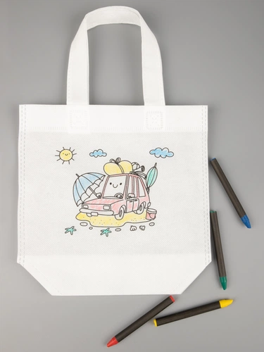 Сумка для раскрашивания Create, белая Сумка для раскрашивания Create, белая