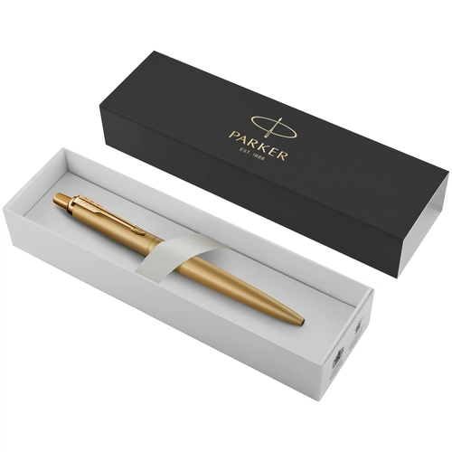 Ручка шариковая Parker Jotter XL Monochrome Gold, золотистая Ручка шариковая Parker Jotter XL Monochrome Gold, золотистая